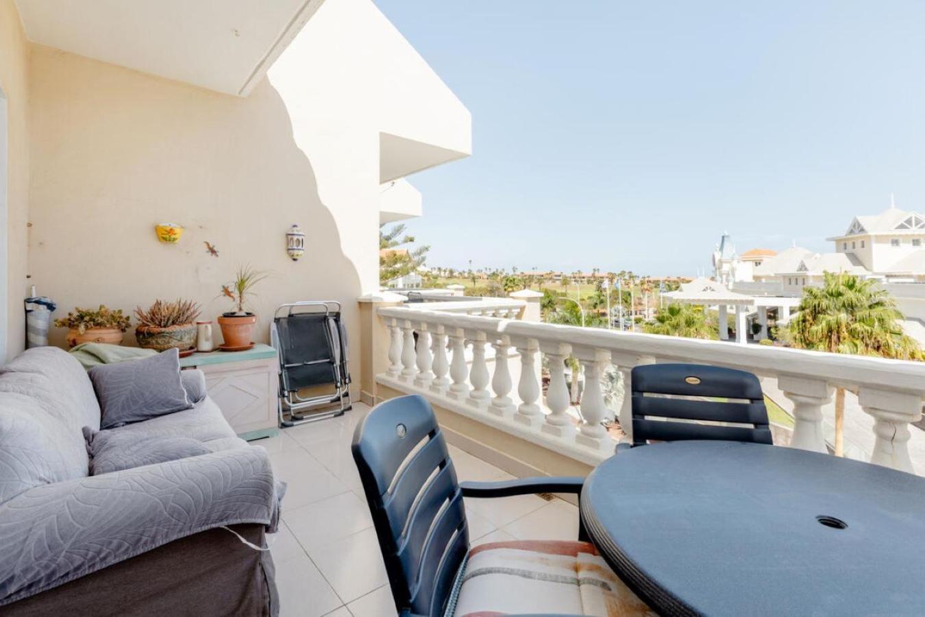 Bookinn Golf Park Sunny Cozy Apartment Near The Ocean With Large Double Terraces, Fiber Wifi, 3 Pools, Bbq Tenerife South Сан Мигел де Абона Екстериор снимка