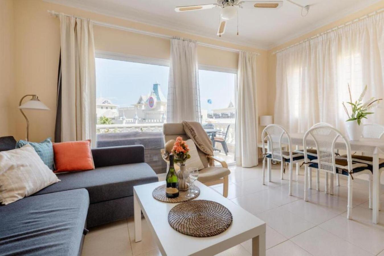 Bookinn Golf Park Sunny Cozy Apartment Near The Ocean With Large Double Terraces, Fiber Wifi, 3 Pools, Bbq Tenerife South Сан Мигел де Абона Екстериор снимка