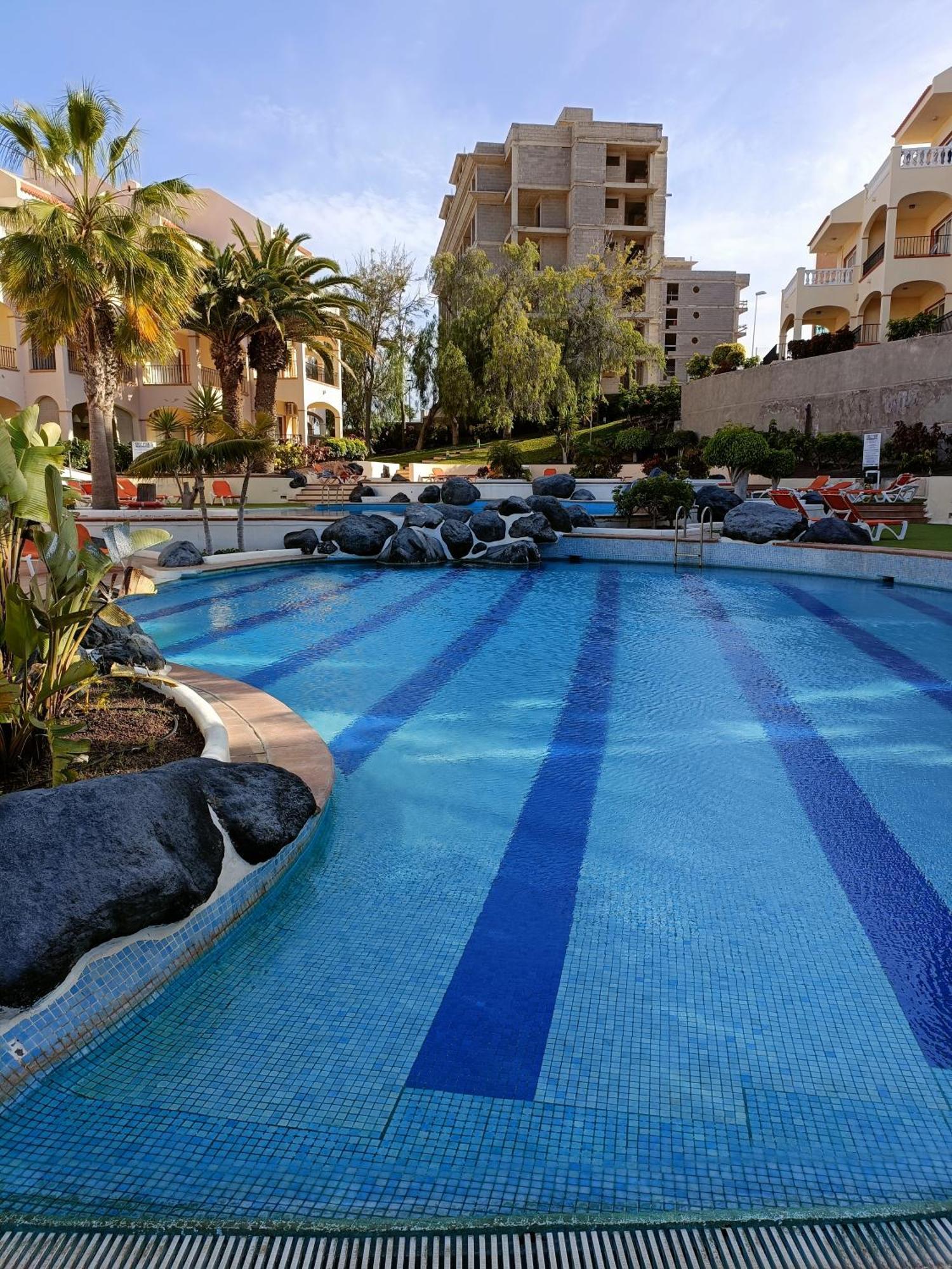 Bookinn Golf Park Sunny Cozy Apartment Near The Ocean With Large Double Terraces, Fiber Wifi, 3 Pools, Bbq Tenerife South Сан Мигел де Абона Екстериор снимка